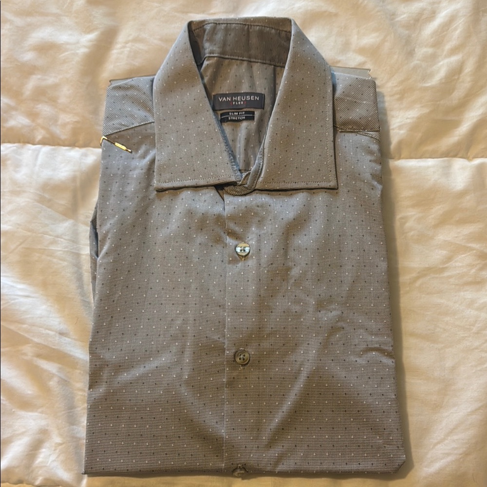 Van Heusen Gray Men's Shirt